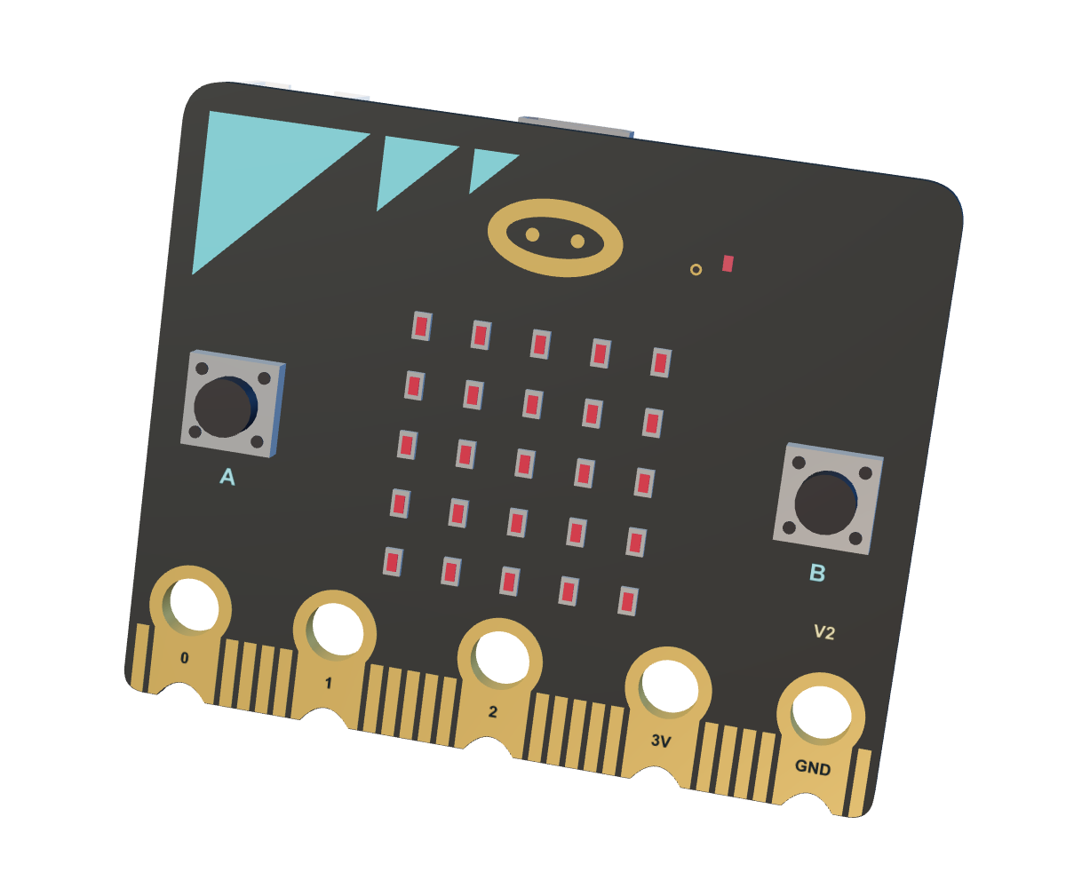 micro:bit V2 앞면